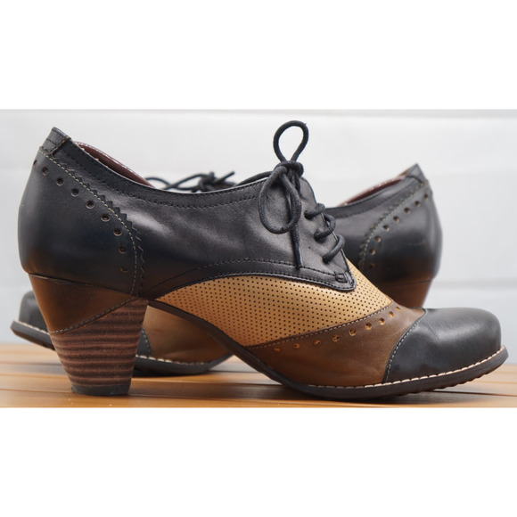 Spring Step L'Artiste Bardot Dress Pump Womens 42(11) Derby Oxford Bootie Shoe - Picture 9 of 11
